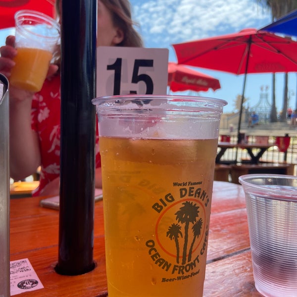 Photo taken at Big Dean&#39;s Ocean Front Cafe by Jeff W. on 7/18/2021