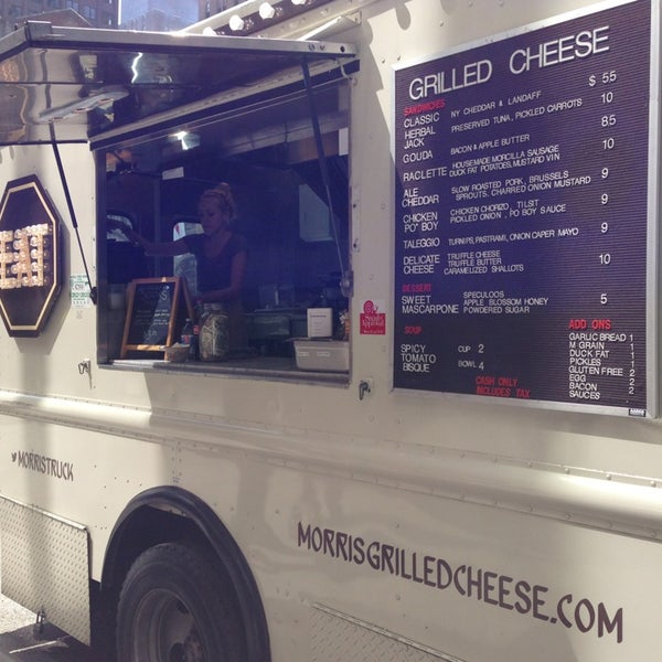 Photo taken at Morris Grilled Cheese Truck by Melissa C. on 4/4/2013