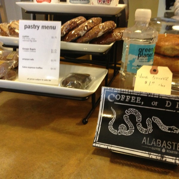 Photo taken at Alabaster Coffee Roaster &amp; Tea Co. by Valerie R. on 3/7/2013