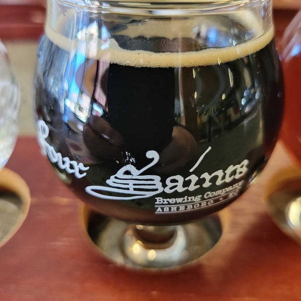Photo taken at Four Saints Brewing Company by Bryan T. on 2/18/2023