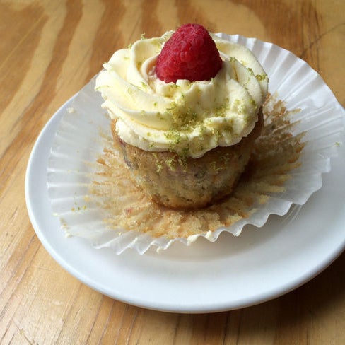 Try the daily cupcake special: a recent offering featured moist, raspberry cake cradling a bright lime-basil cream in the center -- divine.