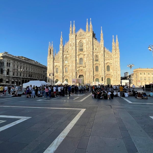 Photo taken at Piazza del Duomo by Fahad. on 5/26/2023
