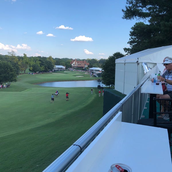 Photo taken at East Lake Golf Club by Jason Q. on 9/20/2018