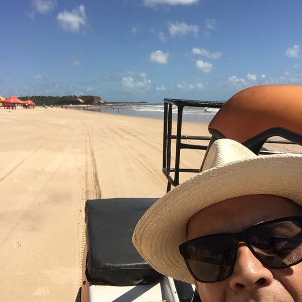 Photo taken at Praia Barra de Gramame by Marco Adiles M. on 2/7/2016