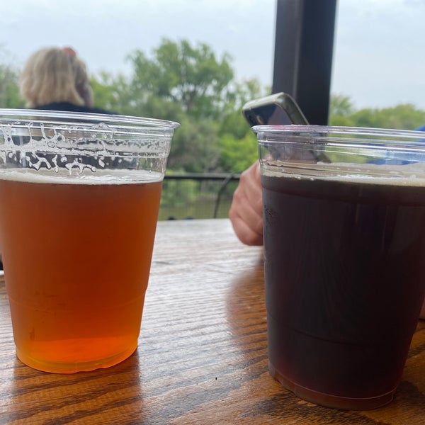 Photo taken at Lakefront Brewery by Jessica G. on 8/9/2023