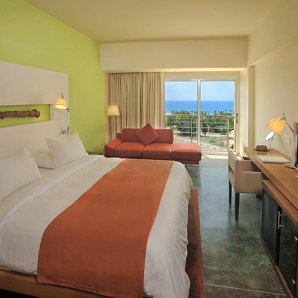 E Hotel Spa and Resort Rooms Overlooking a pristine stretch of Cyprus shoreline, the accommodation offers a haven of peace & tranquility. http://hotel-e.com/Rooms #ehotel#spa#resort#cyprus#room#hotel