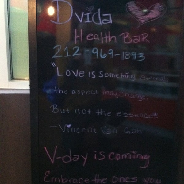 Das Foto wurde bei d&#39;Vida Health Bar von Ricardo J. S. am 2/8/2013 aufgenommen