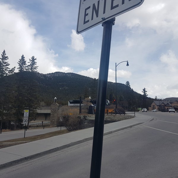 Photo taken at Town of Banff by Alejandro C. on 4/15/2019