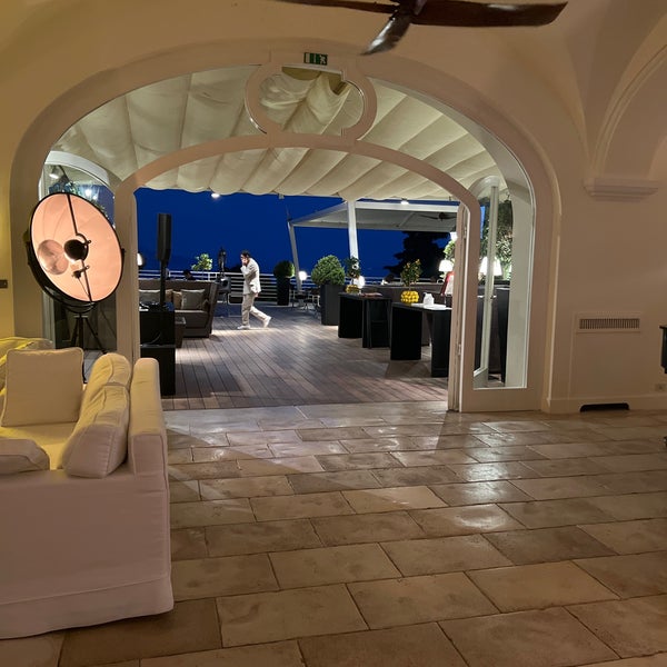 Photo taken at Capri Palace Hotel &amp; Spa by Haitham on 6/5/2022