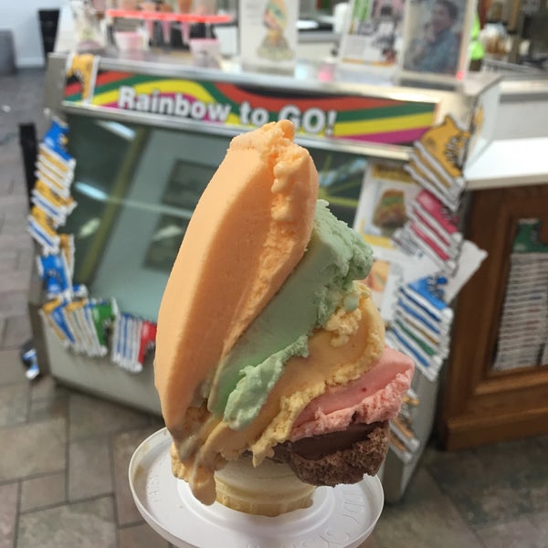 Photo taken at The Original Rainbow Cone by Steve A. on 9/19/2015