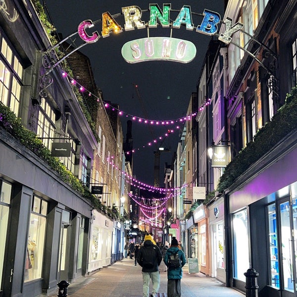 Photo taken at Carnaby Street by Mohammed on 1/11/2024