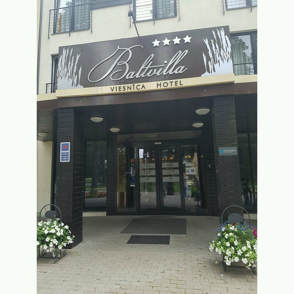 Photo taken at Hotel Baltvilla by Jana E. on 8/7/2016