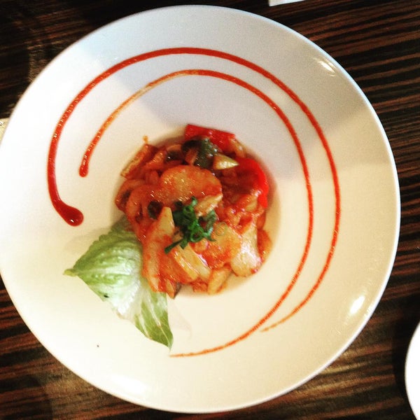 Photo taken at KO Modern Korean Cuisine by Christine S. on 8/14/2015