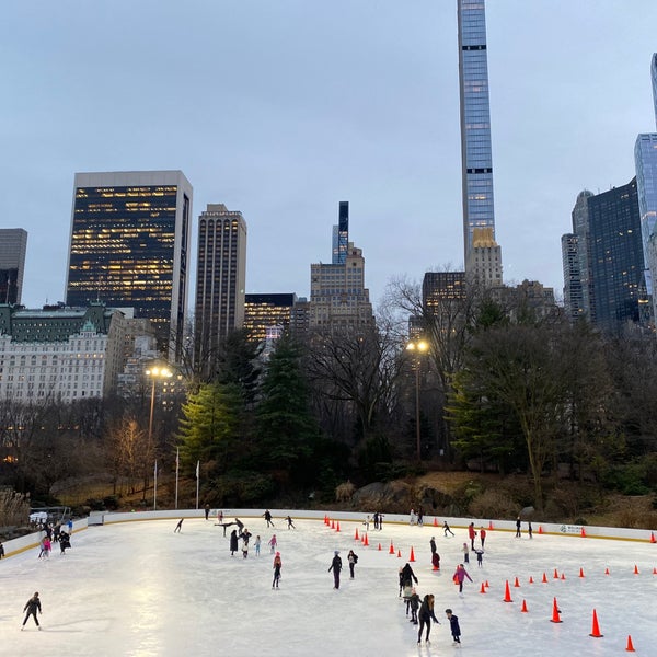Photo taken at Wollman Rink by Neslihan on 1/17/2023