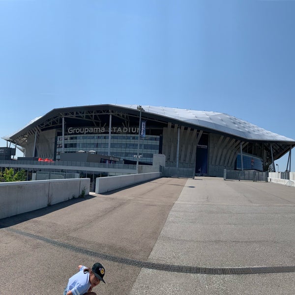 Photo taken at Groupama Stadium by Arno V. on 7/25/2019