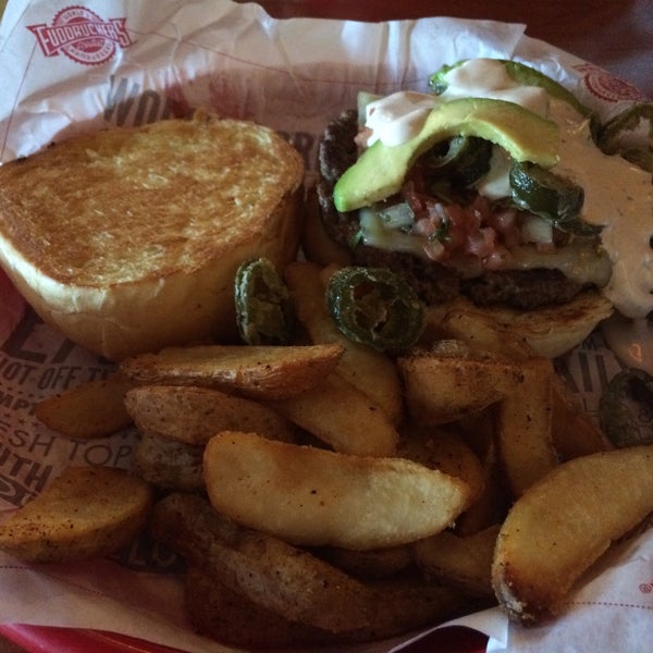 Photo taken at Fuddruckers by CM C. on 2/28/2015