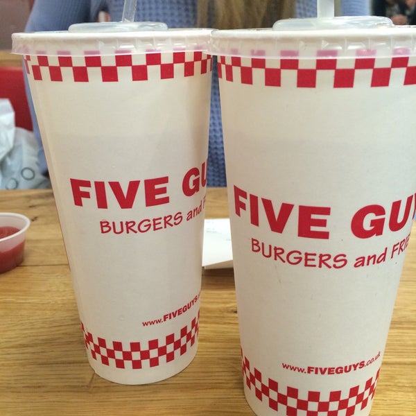 Photo taken at Five Guys by Jack K. on 1/11/2015