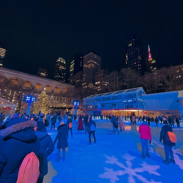 Photo taken at Bank of America Winter Village at Bryant Park by A . on 1/4/2022