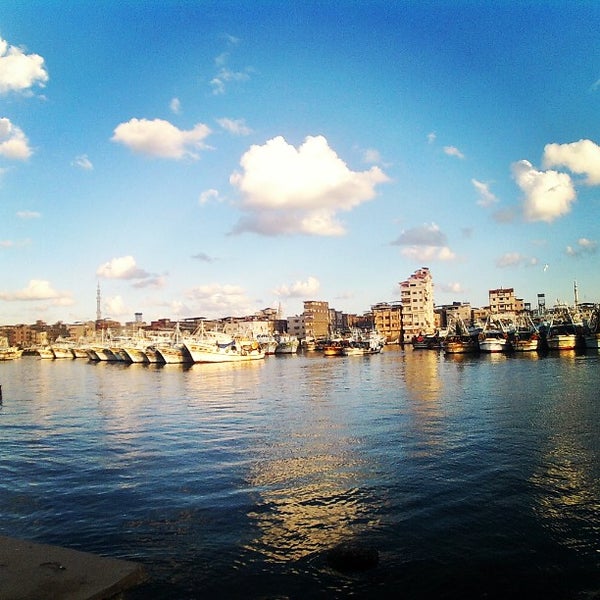 The river nile into the