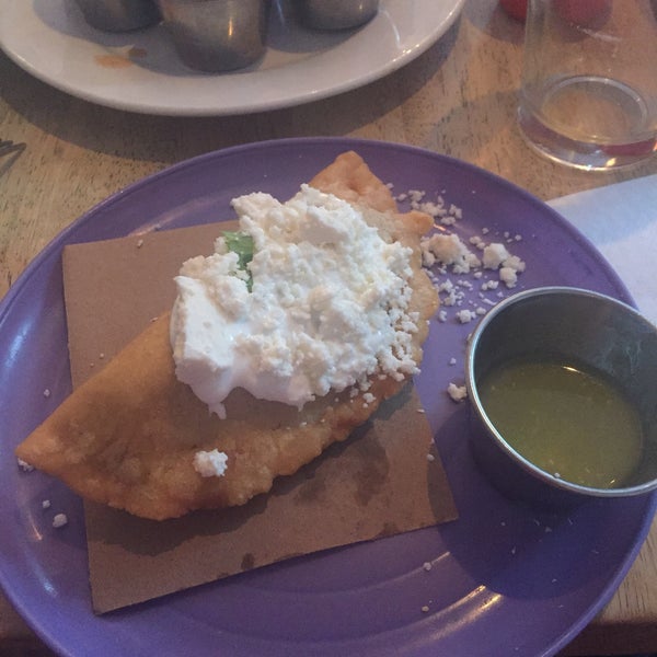 Portions are tiny and overpriced..service was not good they forgot items and then argued when we told them so. Also what they call a ‘quesadilla’ on the menu is clearly an empanada
