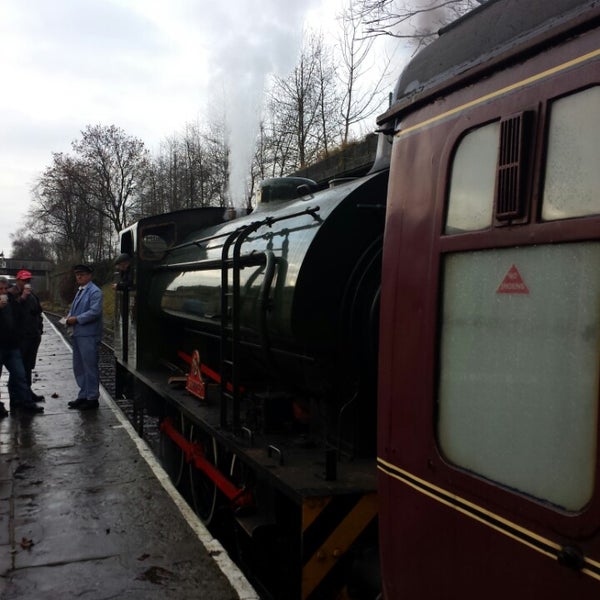 Photo taken at East Lancashire Railway by Chris G. on 1/19/2014
