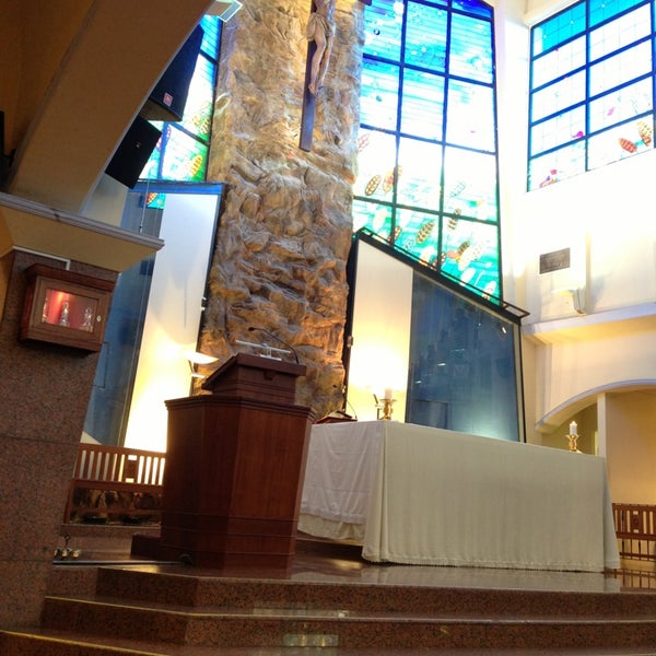 3/9/2013にDarren Y.がCatholic Church of St. Francis Xavierで撮った写真