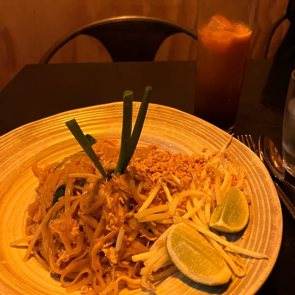Photo taken at THEP Thai Restaurant by Rachel N. on 4/1/2022