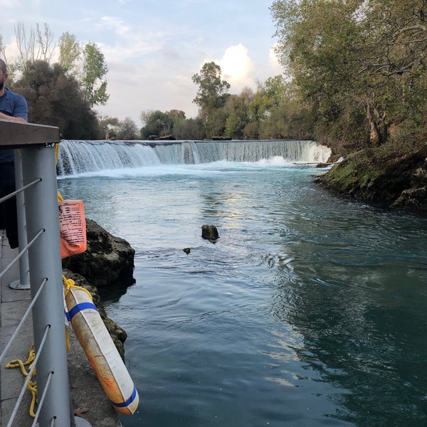 Photo taken at Manavgat Waterfall by Hasret Y. on 11/11/2023