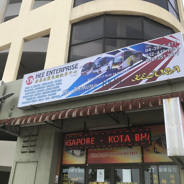 YK Hee Chai Leng Park Bus Stop in Bandar Seberang Jaya
