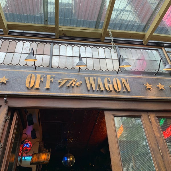 Photo taken at Off The Wagon Bar &amp; Grill by Michael T. on 7/8/2021