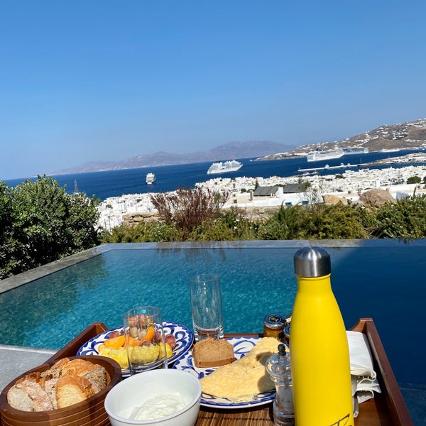 Photo prise au Belvedere Hotel Mykonos par Sa.✈️ le9/16/2021