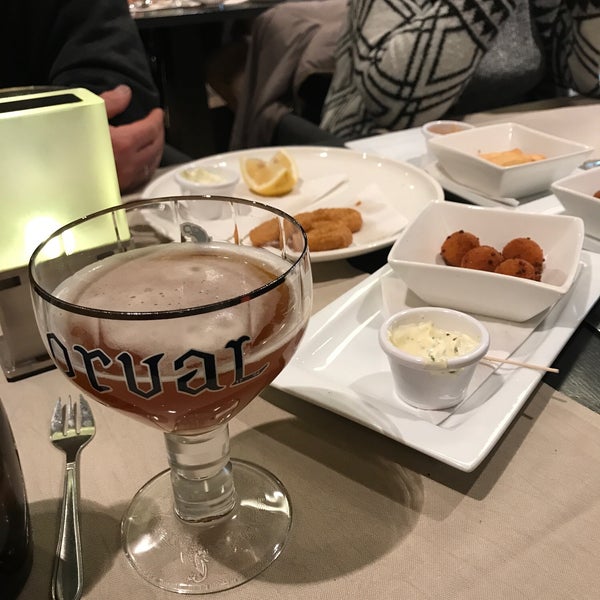 Photo taken at Restaurant De Graslei by Jan J. on 11/16/2018