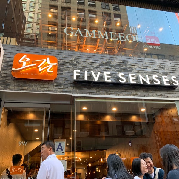 Photo taken at Five Senses by Kimmie O. on 9/1/2019