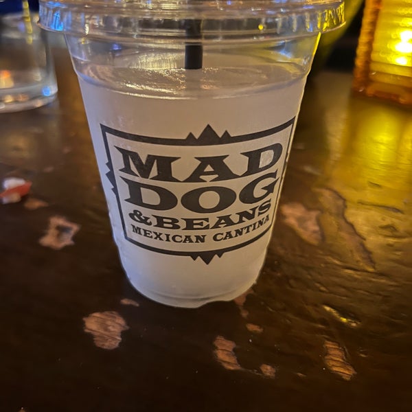 Photo taken at Mad Dog &amp; Beans Mexican Cantina by Kimmie O. on 6/28/2022