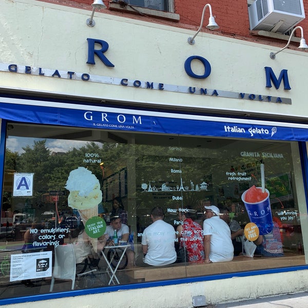 Photo taken at Grom by Kimmie O. on 7/14/2019