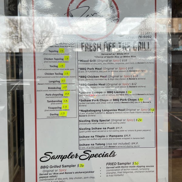 Renee's & Grille 6914 Roosevelt Ave