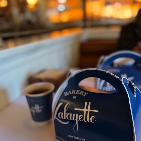 Photo taken at Lafayette Grand Café &amp; Bakery by MSS on 2/14/2024