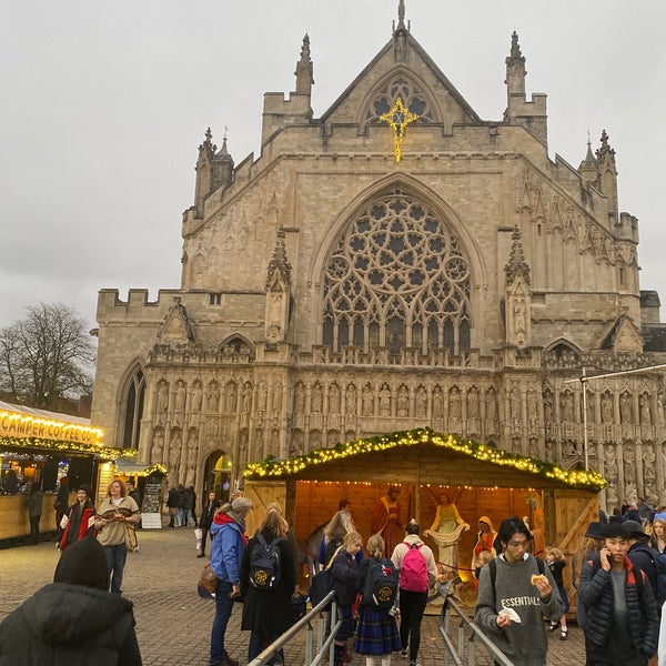 Photo taken at Exeter Cathedral by Maria on 11/19/2021