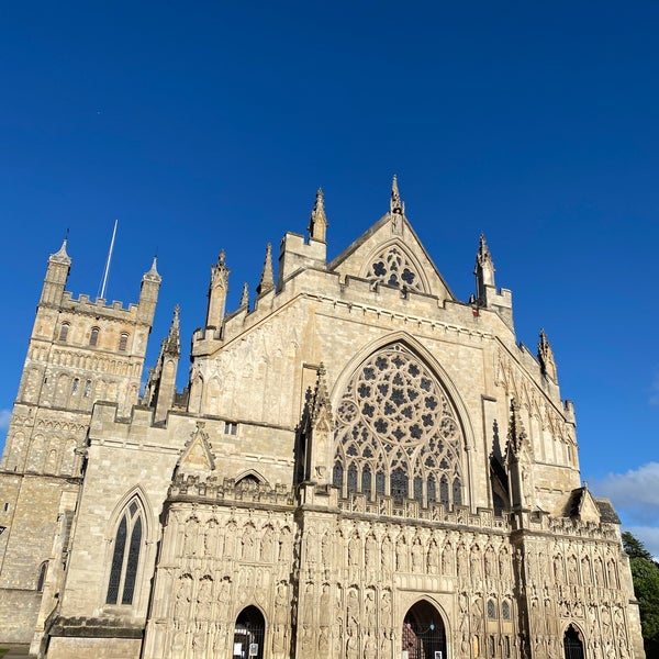 Photo taken at Exeter Cathedral by Maria on 5/20/2022