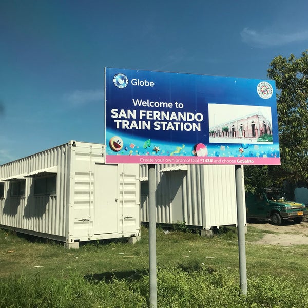 San Fernando Train Station Rail Station in City of San Fernando, Pampanga