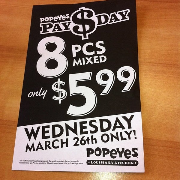 Popeyes Chicken & Biscuits Arlington 5 tips from 133 visitors