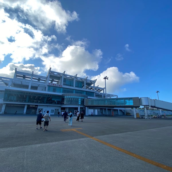Photo taken at Kumejima Airport (UEO) by せ on 7/29/2021