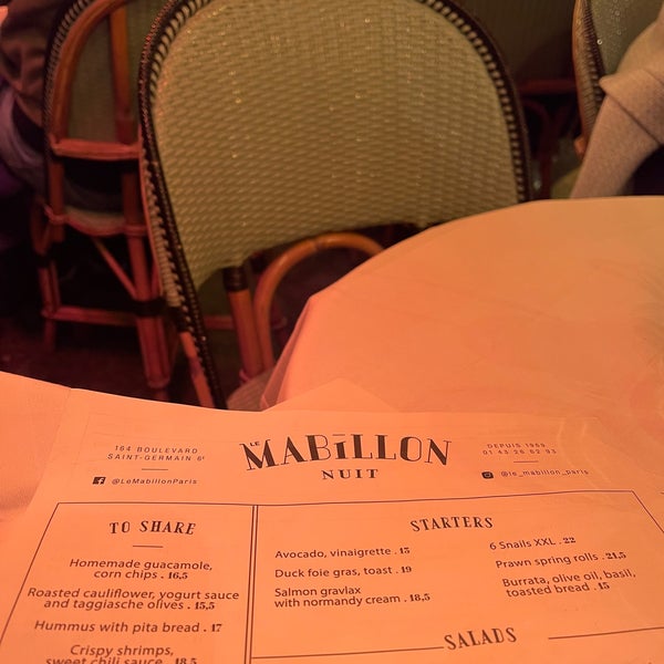 Photo taken at Le Mabillon by 𝓈 on 10/1/2022