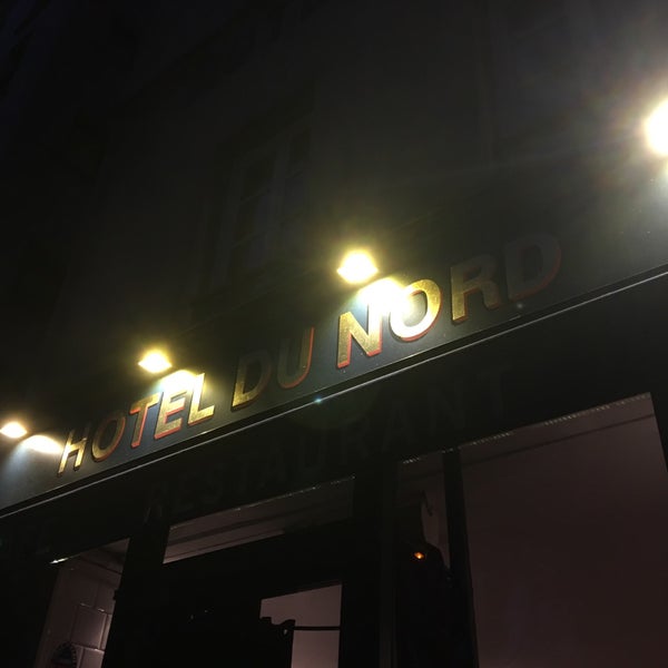 Foto tirada no(a) Hôtel du Nord por Christophe O. em 1/14/2018