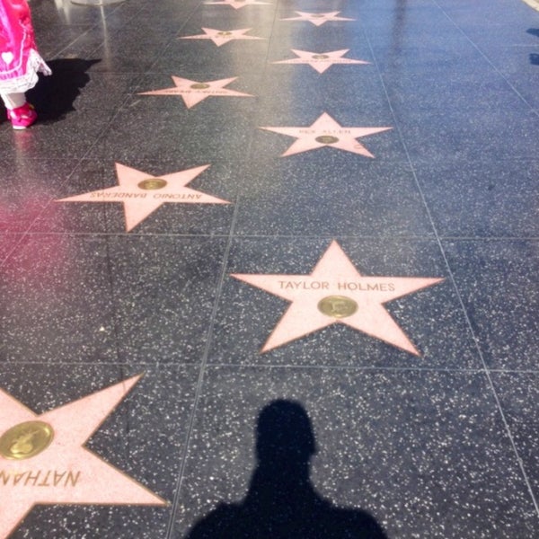 Photo taken at Hollywood Walk of Fame by Mhmtali on 5/31/2013