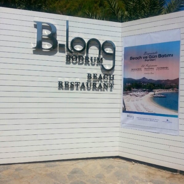 Photo taken at B-long Beach &amp; Restaurant by Mhmtali on 8/16/2013