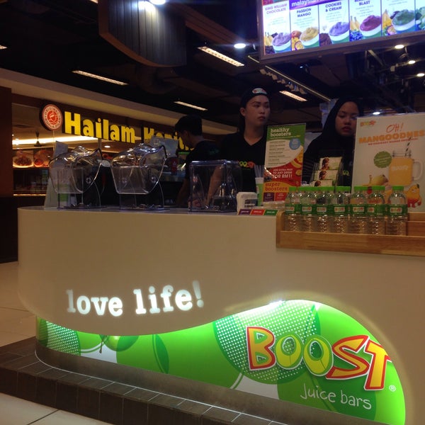 Onecity Shopping Centre - Boost your day with Boost Juice Bars Brunei]  💪🏻😋 Follow and contact them at: Contact No. : 234 3881 Instagram: Boost  Juice Bars Brunei] Facebook: Boost Juice Bar