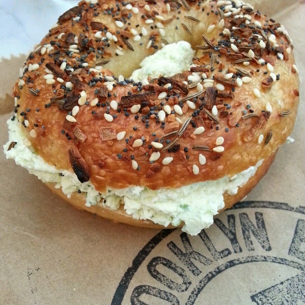 Photo taken at Brooklyn Boy Bagels by The Very Hungry Katerpilla on 5/3/2013