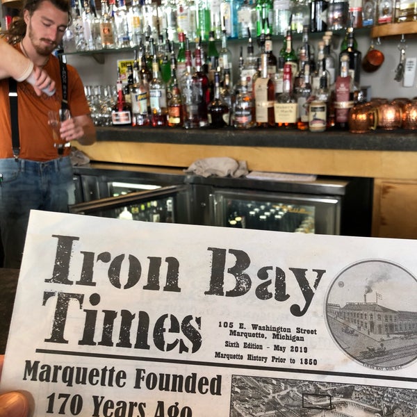 Photo taken at Iron Bay Restaurant &amp; Drinkery by CJ R. on 8/31/2019