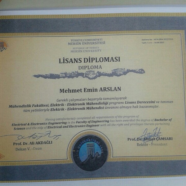 photos at mersin universitesi merkez ogrenci isleri